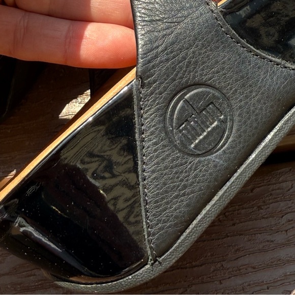 FITFLOP Black *Pietra* Slip-on Sandals - Women's 7 - Picture 8 of 8